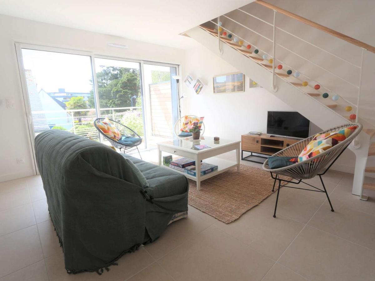 Duplex Lumineux A Benodet: Plage Et Thalasso A Pied, Terrasse, Parking Et Abri Velo Inclus - Fr-1-481-117 Zewnętrze zdjęcie