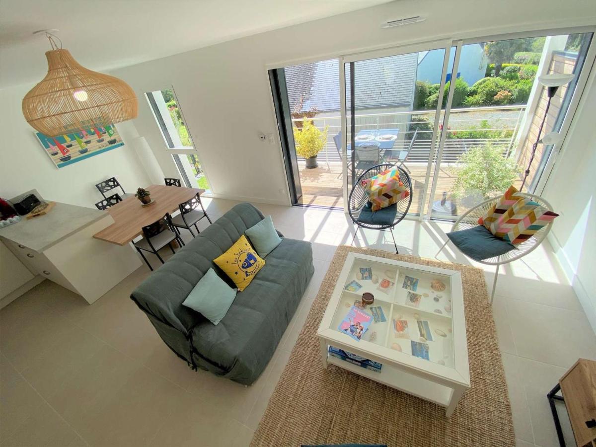Duplex Lumineux A Benodet: Plage Et Thalasso A Pied, Terrasse, Parking Et Abri Velo Inclus - Fr-1-481-117 Zewnętrze zdjęcie