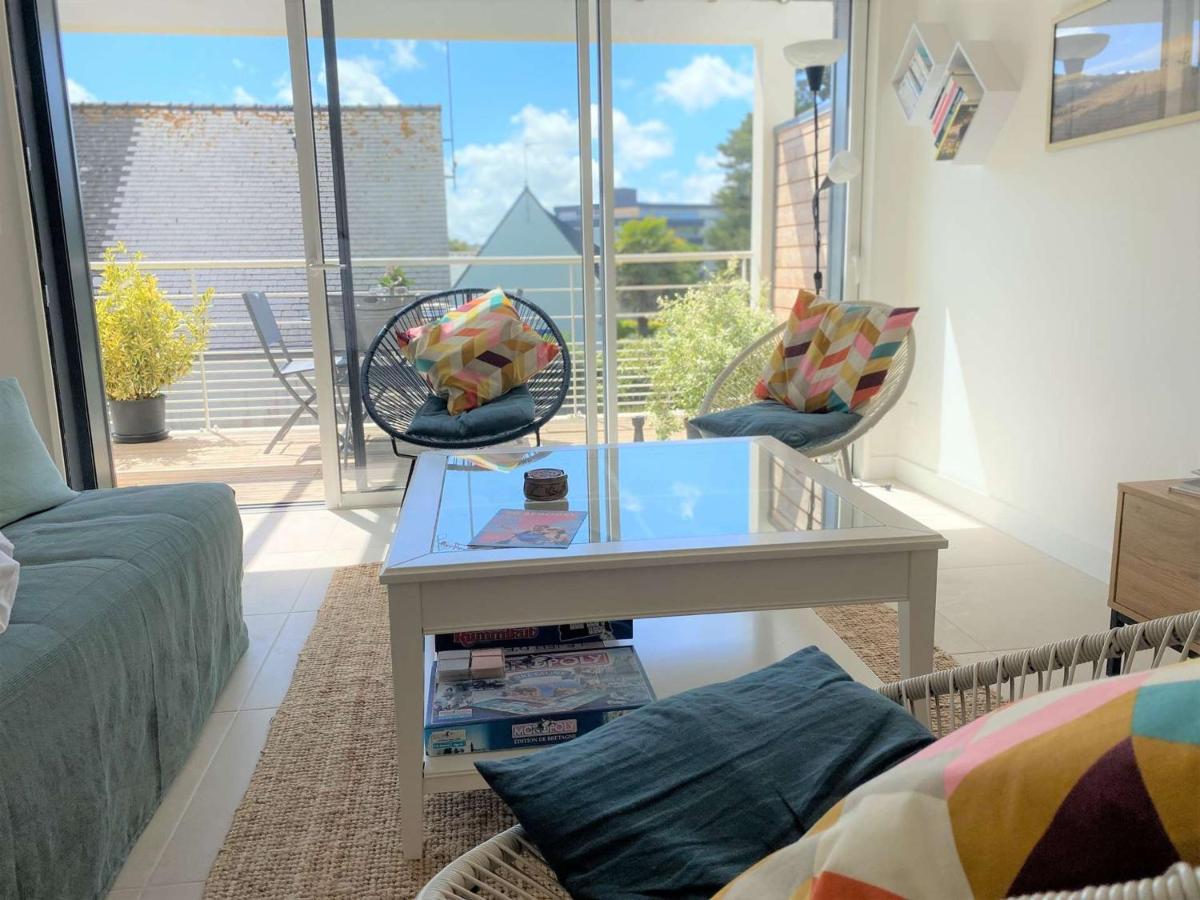 Duplex Lumineux A Benodet: Plage Et Thalasso A Pied, Terrasse, Parking Et Abri Velo Inclus - Fr-1-481-117 Zewnętrze zdjęcie